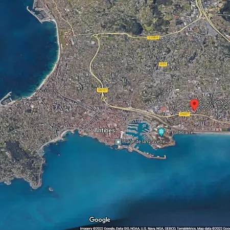 Appartement Secured Parc Velusine With Private Parking, Terrace, Pools And Tennis Courts. Antibes